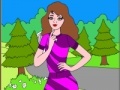 Jogo Pretty girl: Online coloring page
