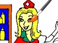 Jogo Coloring: Nurse