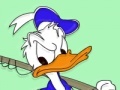 Jogo Baffled Donald online coloring page
