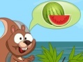 Jogo Squirrel fruit jump