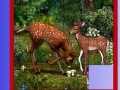 Jogo Deers in the garden slide puzzle
