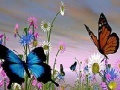 Jogo Butterflies slide puzzle