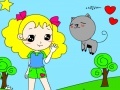 Jogo Girl and Cat