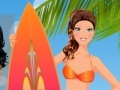 Jogo Surfer girl dress up