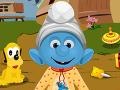 Jogo Smurfs Baby Bathing 