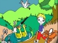 Jogo A Walk in The Park. Online coloring page