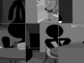 Jogo Black-and-white puzzle
