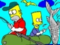 Jogo Bart And Homer to Fishing