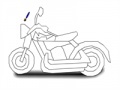 Jogo Superb motorbike coloring
