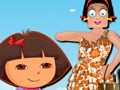 Jogo Zoe with Dora dressup