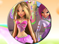 Jogo Winx Club Round Puzzle