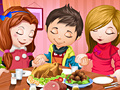 Jogo Cute Children Thanksgiving Day