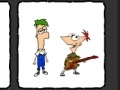 Jogo Phineas and Ferb Coloring