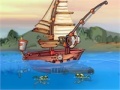 Jogo Defend Fish Boat