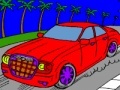 Jogo The car rushes to the country of palms