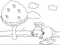Jogo Coloring funny sheep