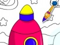 Jogo Rosy Coloring: Fly Me to the Moon