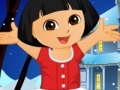 Jogo Dora Christmas Dressup