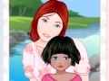 Jogo Mother and child make over game
